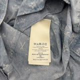 ルイ・ヴィトン LOUIS VUITTON モノグラム柄シルクノースリーブワンピース FKRO0934 ブルー シルク レディース ワンピース