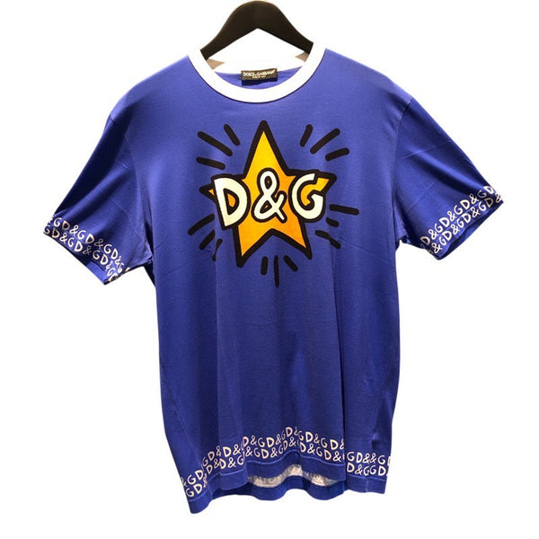 ドルチェ&ガッバーナ　メンズTシャツ ドルチェ＆ガッバーナ Dolce & Gabbana ロゴプリントTシャツ