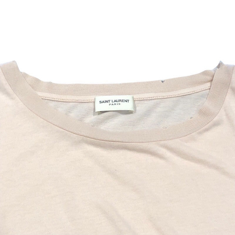 サンローラン SAINT LAURENT ロゴプリントTシャツ 498281 コットン メンズ 半袖Ｔシャツ