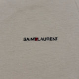 サンローラン SAINT LAURENT ロゴプリントTシャツ 498281 コットン メンズ 半袖Ｔシャツ