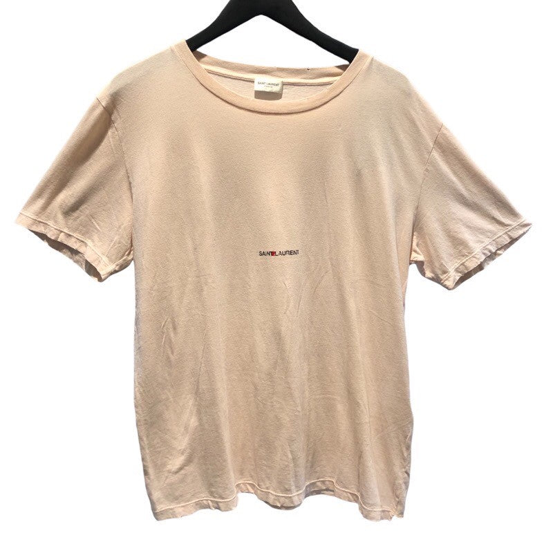 サンローラン SAINT LAURENT ロゴプリントTシャツ 498281 コットン メンズ 半袖Ｔシャツ