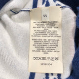 エルメス HERMES カノエ 総柄ニットTシャツ 3E2615D4 カシミア レディース 半袖Ｔシャツ