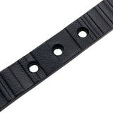 ポール・スミス Paul Smith レザーブレスレット ブラック シルバー金具 レザー/メタル アクセサリー