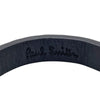 ポール・スミス Paul Smith レザーブレスレット ブラック シルバー金具 レザー/メタル アクセサリー
