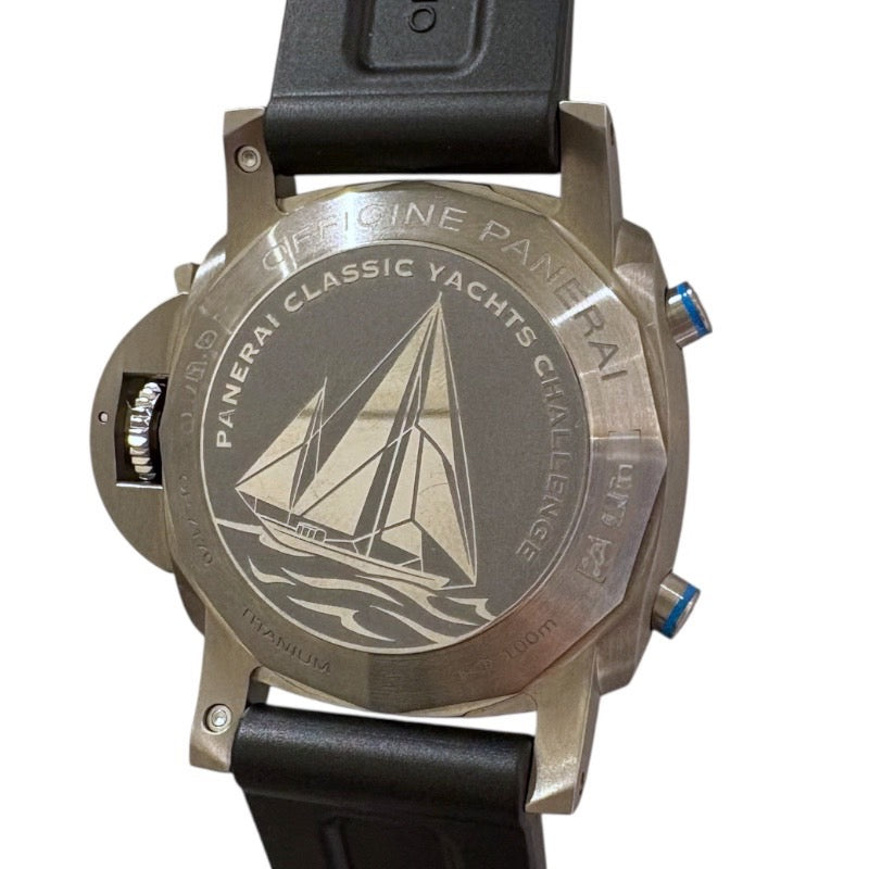 パネライ PANERAI ルミノール ヨットチャレンジ PAM00764 黒文字盤 チタン メンズ 腕時計
