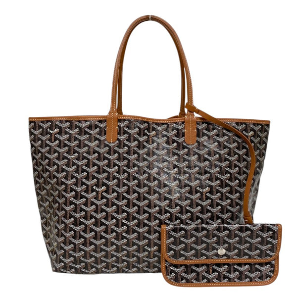ゴヤール GOYARD サンルイPM ブラック×タン ゴヤールディンキャンバス ユニセックス トートバッグ