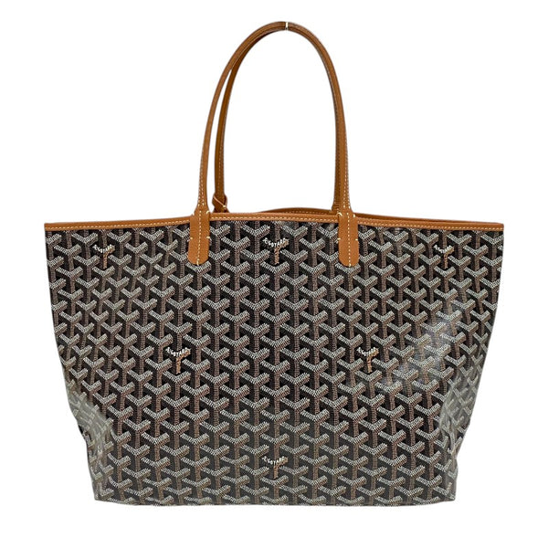 ゴヤール GOYARD サンルイPM ブラック×タン ゴヤールディンキャンバス ユニセックス トートバッグ