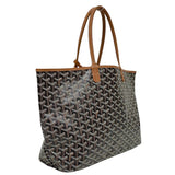ゴヤール GOYARD サンルイPM ブラック×タン ゴヤールディンキャンバス ユニセックス トートバッグ