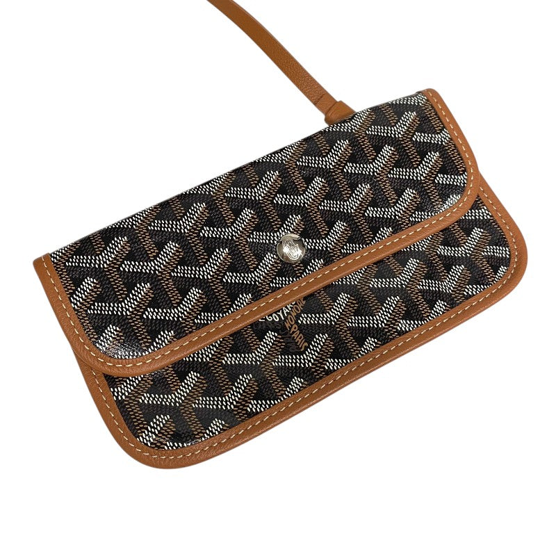 ゴヤール GOYARD サンルイPM ブラック×タン ゴヤールディンキャンバス ユニセックス トートバッグ