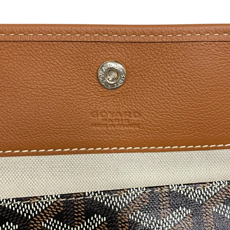 ゴヤール　GOYARD サンルイPM ブラック　ユニセックス ゴヤールサンルイ PM 赤 ユニセックス トートバッグ GOYARD 中古