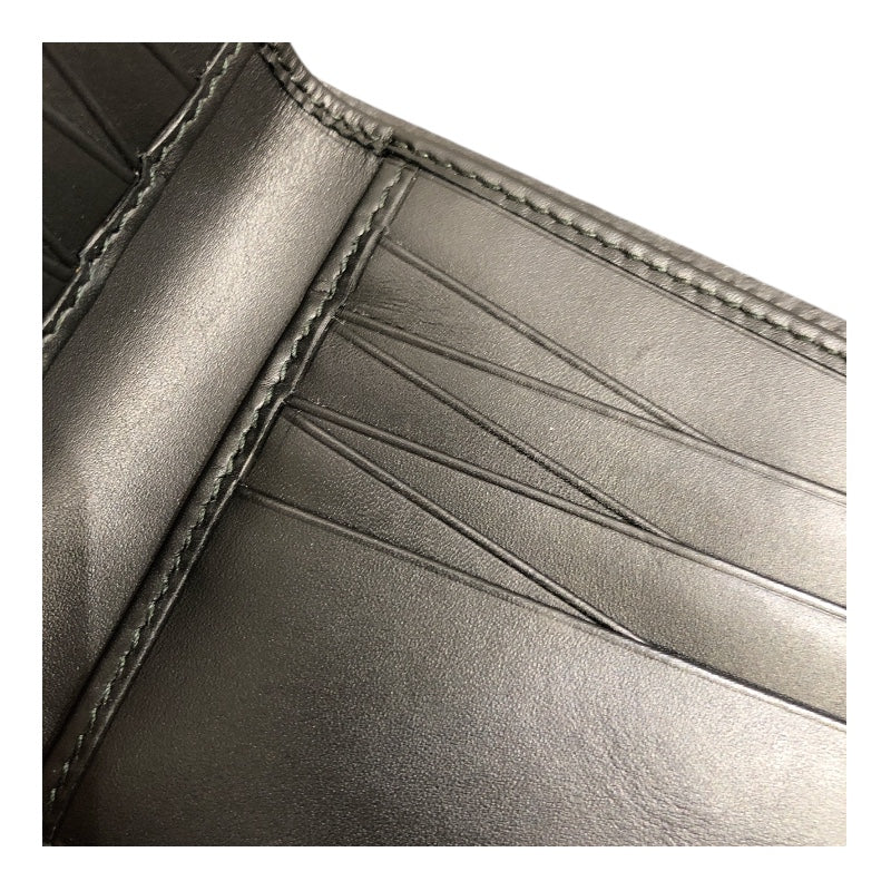 グッチ GUCCI GGゴースト 二つ折り財布 449422 ブルー/イエロー