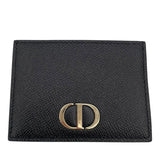 クリスチャン・ディオール Christian Dior 30モンテーニュカードケース S2098OBAE ブラック カーフ レディース カードケース