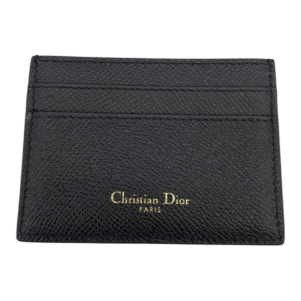 クリスチャン・ディオール Christian Dior 30モンテーニュカードケース S2098OBAE ブラック カーフ レディース カードケース