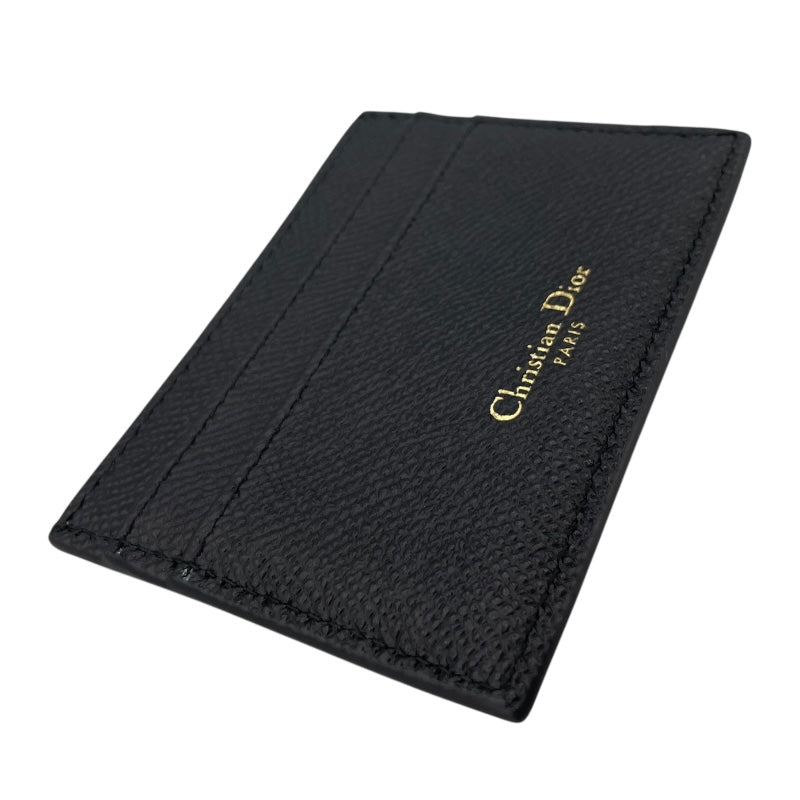 クリスチャン・ディオール Christian Dior 30モンテーニュカードケース S2098OBAE ブラック カーフ レディース カードケース