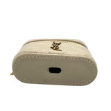 サンローラン SAINT LAURENT Air Podsケース クリーム レザー レディース ポーチ