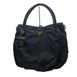 プラダ PRADA ナイロン 2Wayトートバッグ BR4420 ブラック×GD金具 ナイロン/レザー レディース トートバッグ