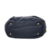 プラダ PRADA ナイロン 2Wayトートバッグ BR4420 ブラック×GD金具 ナイロン/レザー レディース トートバッグ