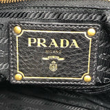 プラダ PRADA ナイロン 2Wayトートバッグ BR4420 ブラック×GD金具 ナイロン/レザー レディース トートバッグ