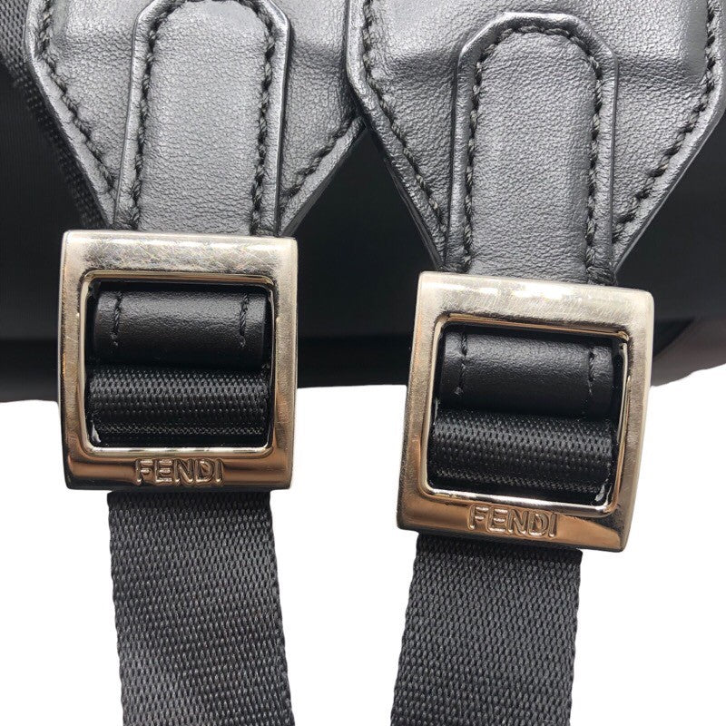 フェンディ FENDI バックバッグ ７VZ042 ブラック ナイロン・PVC・レザー ユニセックス リュック・デイパック