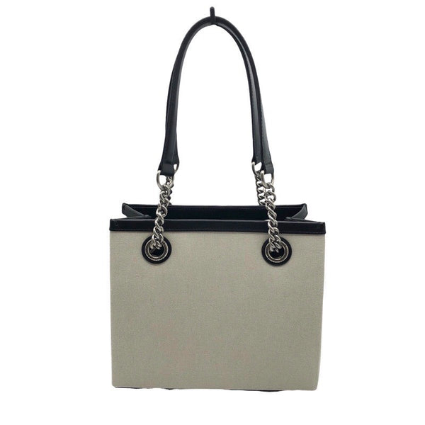 バレンシアガ BALENCIAGA デューティーフリースモールトートバッグ 759941 アイボリー/SV キャンバス・レザー ユニセックス トートバッグ