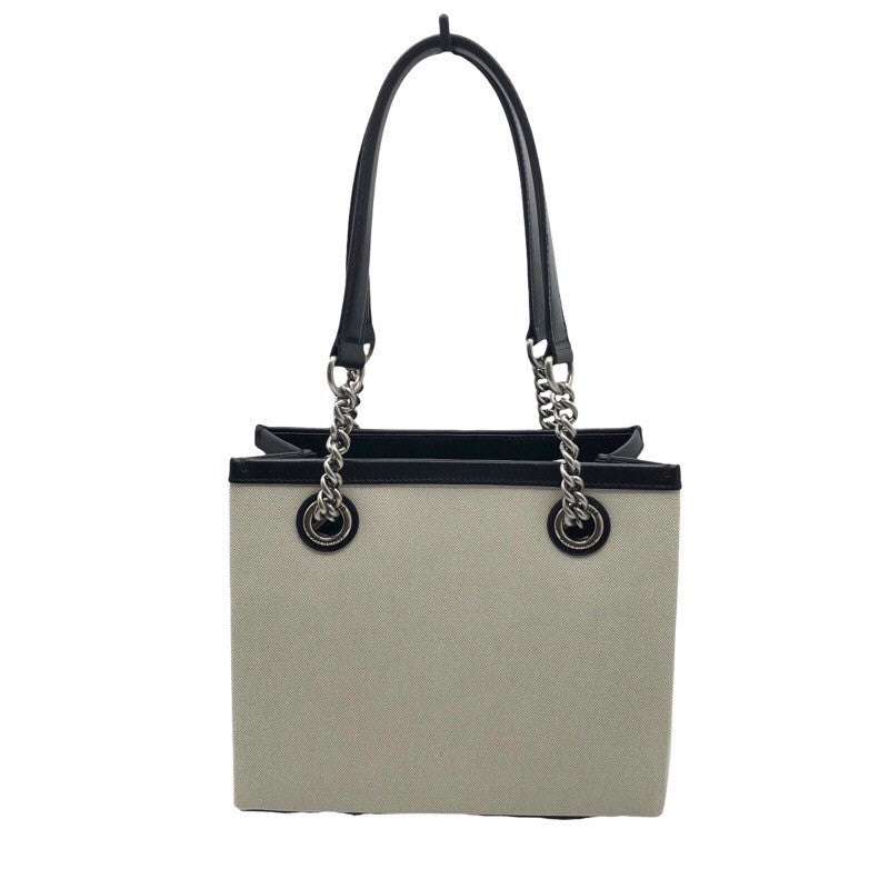 バレンシアガ BALENCIAGA デューティーフリースモールトートバッグ 759941 アイボリー/SV キャンバス・レザー ユニセックス トートバッグ