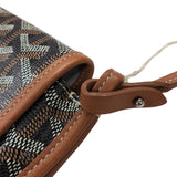 ゴヤール GOYARD プリュメ ポーチウォレット タン ゴヤールディンキャンバス レディース ショルダーバッグ