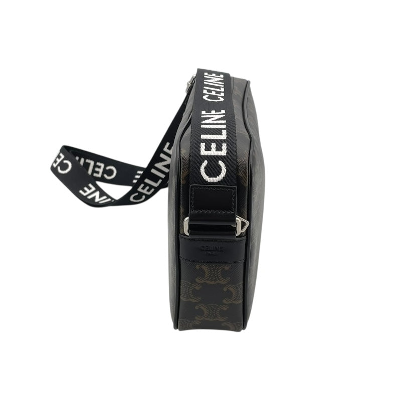 CELINE トリオンフキャンバス メッセンジャーミディアム CELINE◇トリオンフキャンバス ミディアムメッセンジャーバッグ
