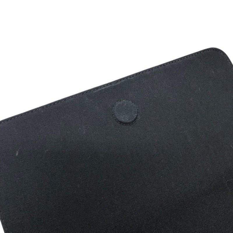 セリーヌ CELINE フラップ メッセンジャーバッグ 111592 ブラック シルバー金具 トリオンフキャンバス/レザー ユニセックス ショルダーバッグ