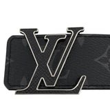 ルイ・ヴィトン LOUIS VUITTON サンチュール LVイニシャル40MM  85cm M0157V ブラック モノグラムエクリプス メンズ ベルト