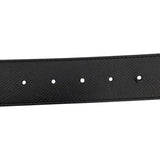 ルイ・ヴィトン LOUIS VUITTON サンチュール LVイニシャル40MM  85cm M0157V ブラック モノグラムエクリプス メンズ ベルト