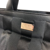 フェンディ FENDI ピーカブー アイコニック ミディアム 7VA501 ブラック シルバー金具 ナイロン・レザー メンズ ハンドバッグ