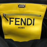 フェンディ FENDI ピーカブー アイコニック ミディアム 7VA501 ブラック シルバー金具 ナイロン・レザー メンズ ハンドバッグ
