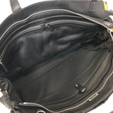 フェンディ FENDI ピーカブー アイコニック ミディアム 7VA501 ブラック シルバー金具 ナイロン・レザー メンズ ハンドバッグ