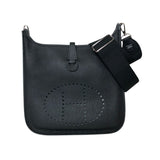 エルメス HERMES エヴリン3 PM □O刻印 ブラック シルバー金具 トリヨン レディース ショルダーバッグ