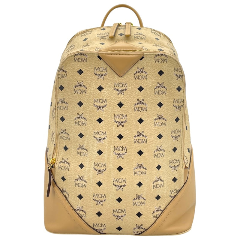エム・シー・エム MCM ヴィセトス バックパック ベージュ ヴィセトスキャンパス メンズ リュック・デイパック