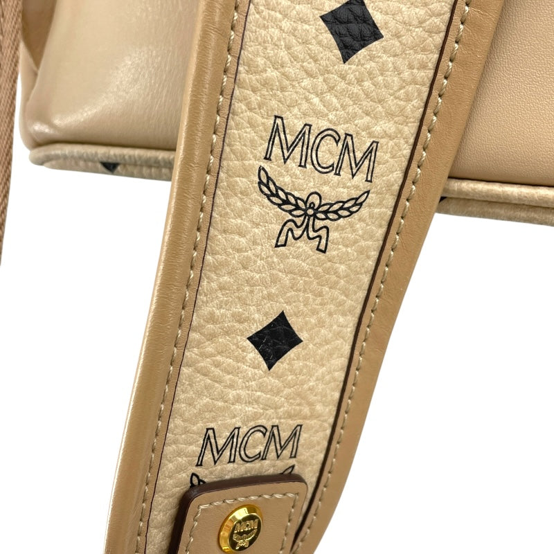 エム・シー・エム MCM ヴィセトス バックパック ベージュ ヴィセトスキャンパス メンズ リュック・デイパック