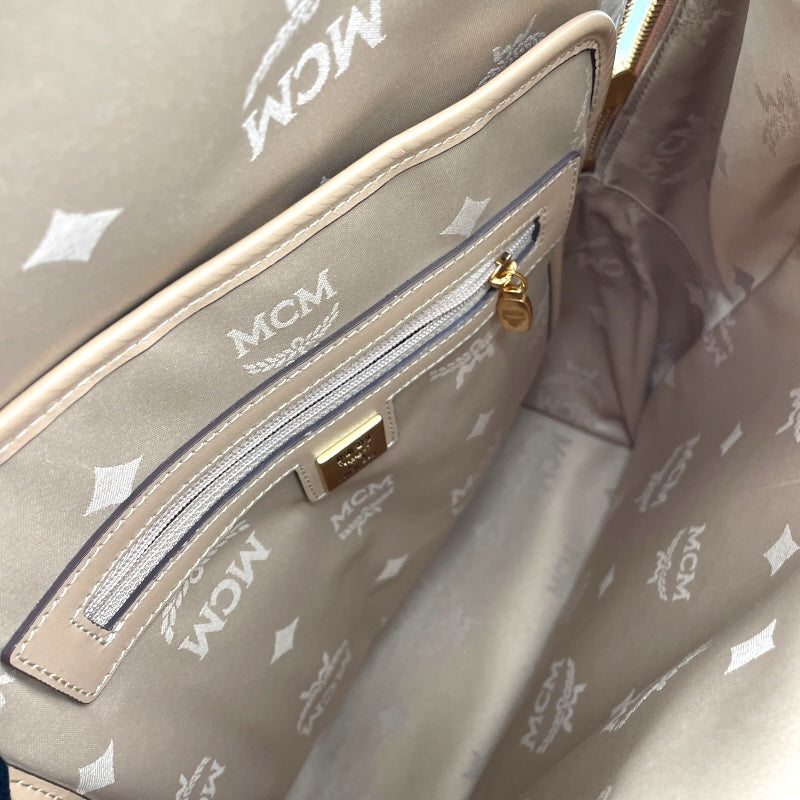 エム・シー・エム MCM ヴィセトス バックパック ベージュ ヴィセトスキャンパス メンズ リュック・デイパック