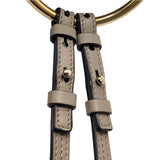 クロエ Chloe フェイ　スモール グレージュ/GD金具 レザー ユニセックス ショルダーバッグ