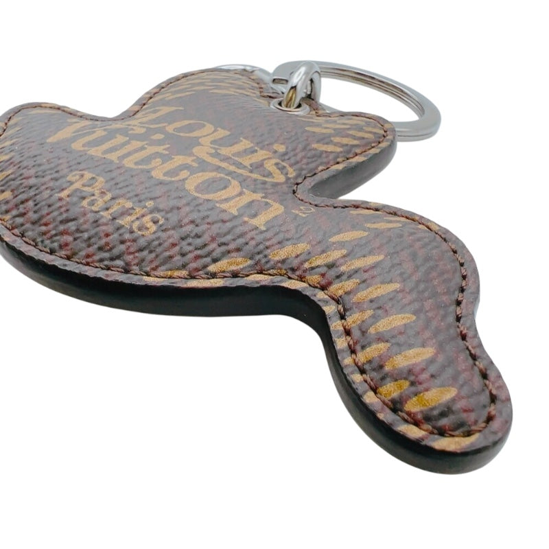 ルイ・ヴィトン LOUIS VUITTON ポルトクレ・LVメイドダック MP2716 マルチ　シルバー金具 ユニセックス キーホルダー