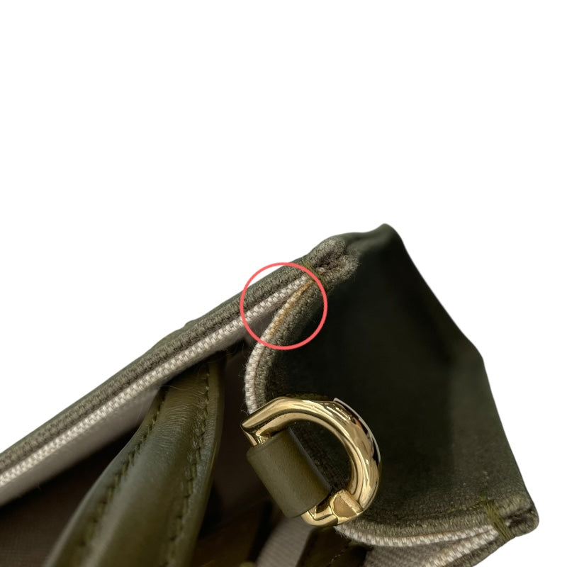 ジバンシィ GIVENCHY Gトート パーティカルミニ カーキ キャンバス レディース ショルダーバッグ