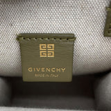 ジバンシィ GIVENCHY Gトート パーティカルミニ カーキ キャンバス レディース ショルダーバッグ