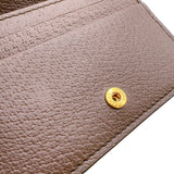グッチ GUCCI オフィディア　ＧＧミニウォレット 523155 ブラウン　ゴールド金具 GGスプリーム ユニセックス 二つ折り財布