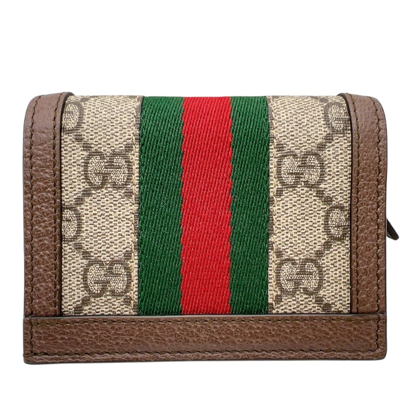GUCCI グッチ オフィディア　GG ミニウォレット グッチ GUCCI オフィディア GGミニウォレット 523155 ブラウン