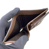 グッチ GUCCI オフィディア　ＧＧミニウォレット 523155 ブラウン　ゴールド金具 GGスプリーム ユニセックス 二つ折り財布