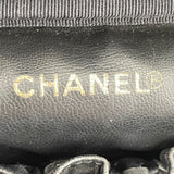 シャネル CHANEL バニティ A01998 5番台 ブラック GD金具 キャビアスキン レディース ハンドバッグ