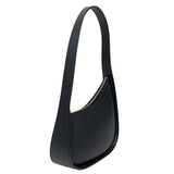 THE ROW ハーフムーンバッグ ブラック カーフ レディース ショルダーバッグ ハンドバッグ