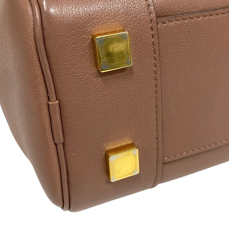 ロエベ LOEWE アマソナ23 A039N07X01 ピンクベージュ ゴールド金具 ナッパレザー レディース ハンドバッグ ショルダーバッグ