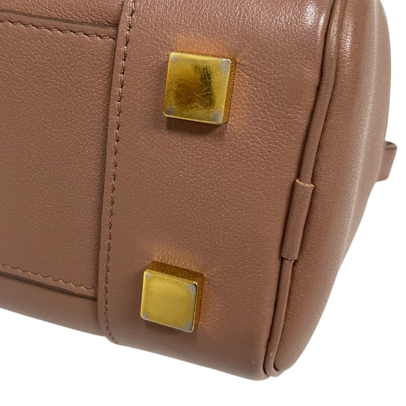ロエベ LOEWE アマソナ23 A039N07X01 ピンクベージュ ゴールド金具 ナッパレザー レディース ハンドバッグ ショルダーバッグ