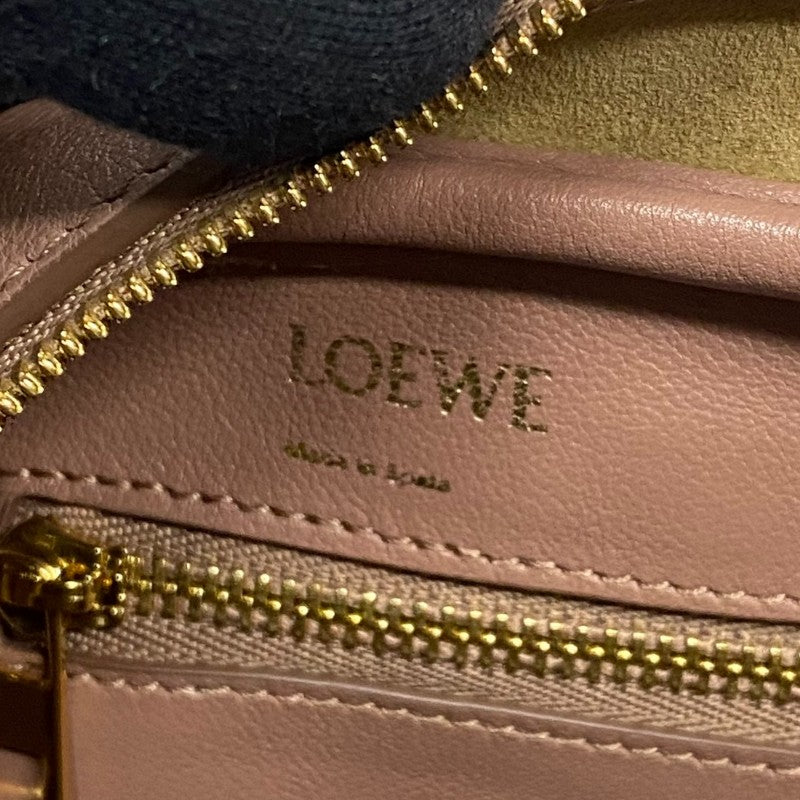 ロエベ LOEWE アマソナ23 A039N07X01 ピンクベージュ ゴールド金具 ナッパレザー レディース ハンドバッグ ショルダーバッグ
