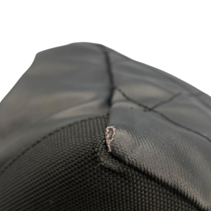 シャネル CHANEL パリビアリッツトートMM A34209　18番台 ブラック　シルバー金具 コーティングキャンバス レディース トートバッグ